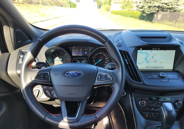 Ford Kuga cena 77900 przebieg: 218584, rok produkcji 2018 z Iława małe 742